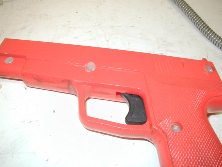 Red Happ Optical Gun(Working) (The Nut Side Of The case Halves Have Been Filled With Hot Glue) (Item #4) (Image 2)